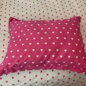!!!!!Pottery barn kids hearts Duvet and Shams!!!!